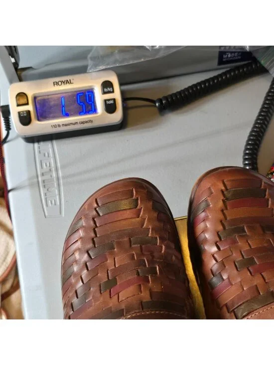 Born Yucatan Woven Leather Clogs Size 7 Brown Multi Color Slip On Mules - Picture 11 of 11